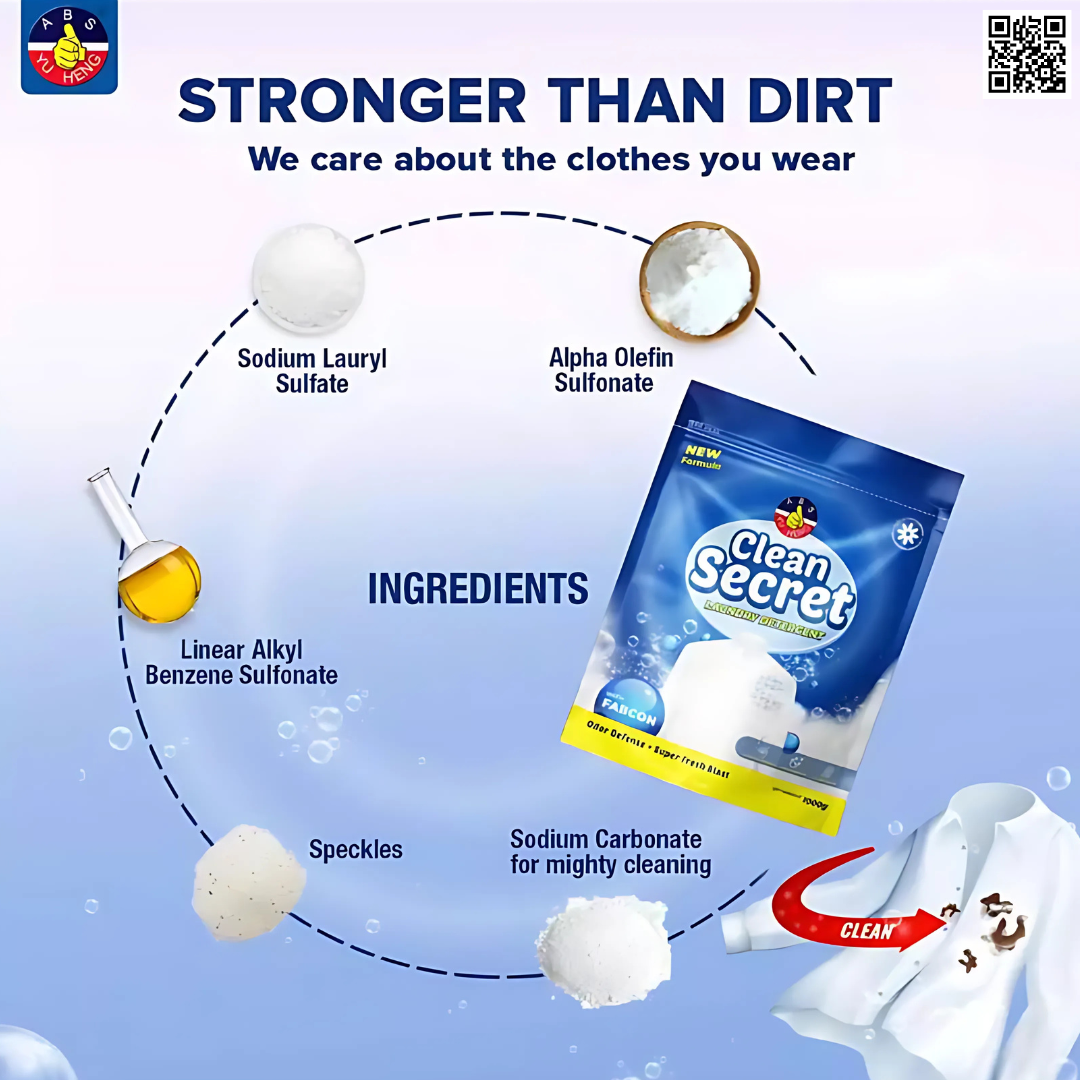 Clean Secret Laundry Detergent (1000g)