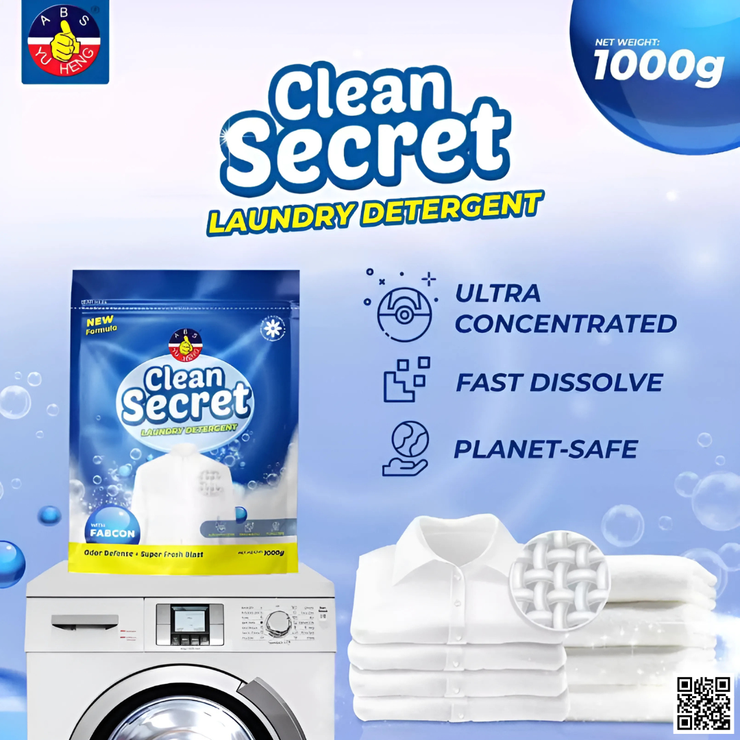 Clean Secret Laundry Detergent (1000g)