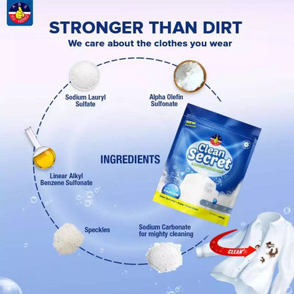 Clean Secret Laundry Detergent (1000g)