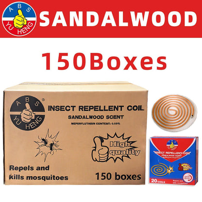 NEW! Insect Repellent Coil ( Sandal wood 20 coil per box)