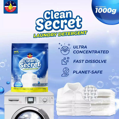 Clean Secret Laundry Detergent (1000g)