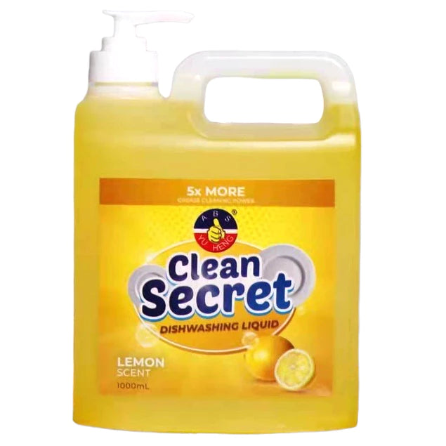 Clean Secret Dishwashing Soap (Lemon 1000ml)