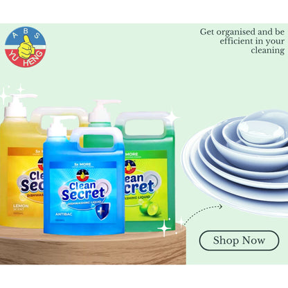 Clean Secret Dishwashing Soap (Calamansi 1000ml)