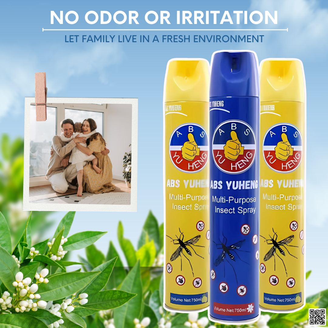 ABS Yuheng Aerosol Spray (Flower Scent 750ml)